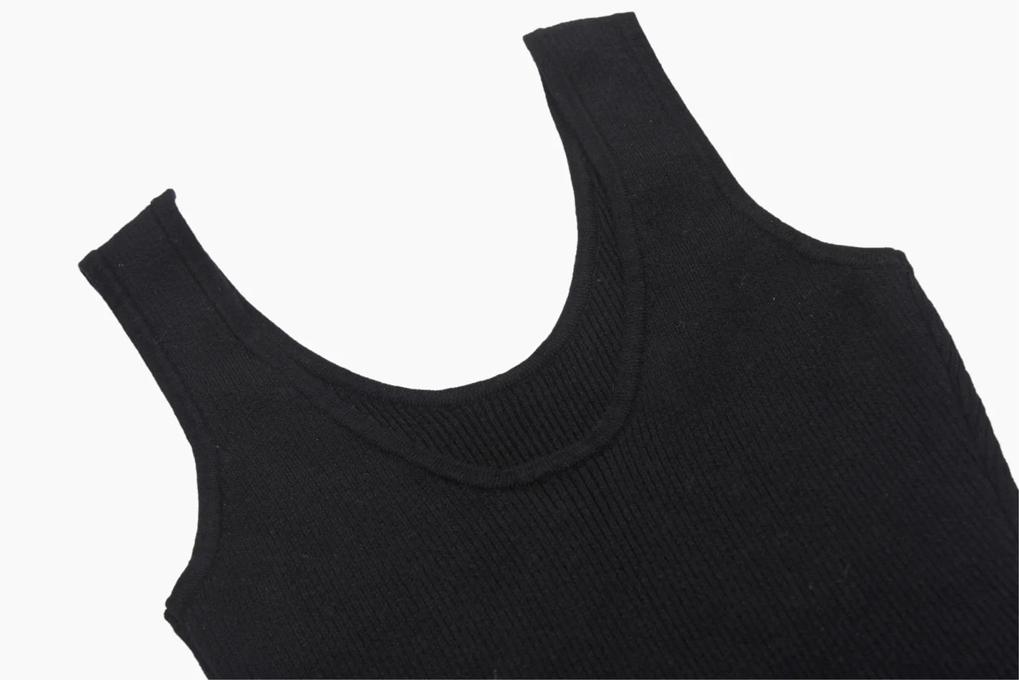 Bad Binch Tong Tong Siren Mermaid Hoop Dress Black