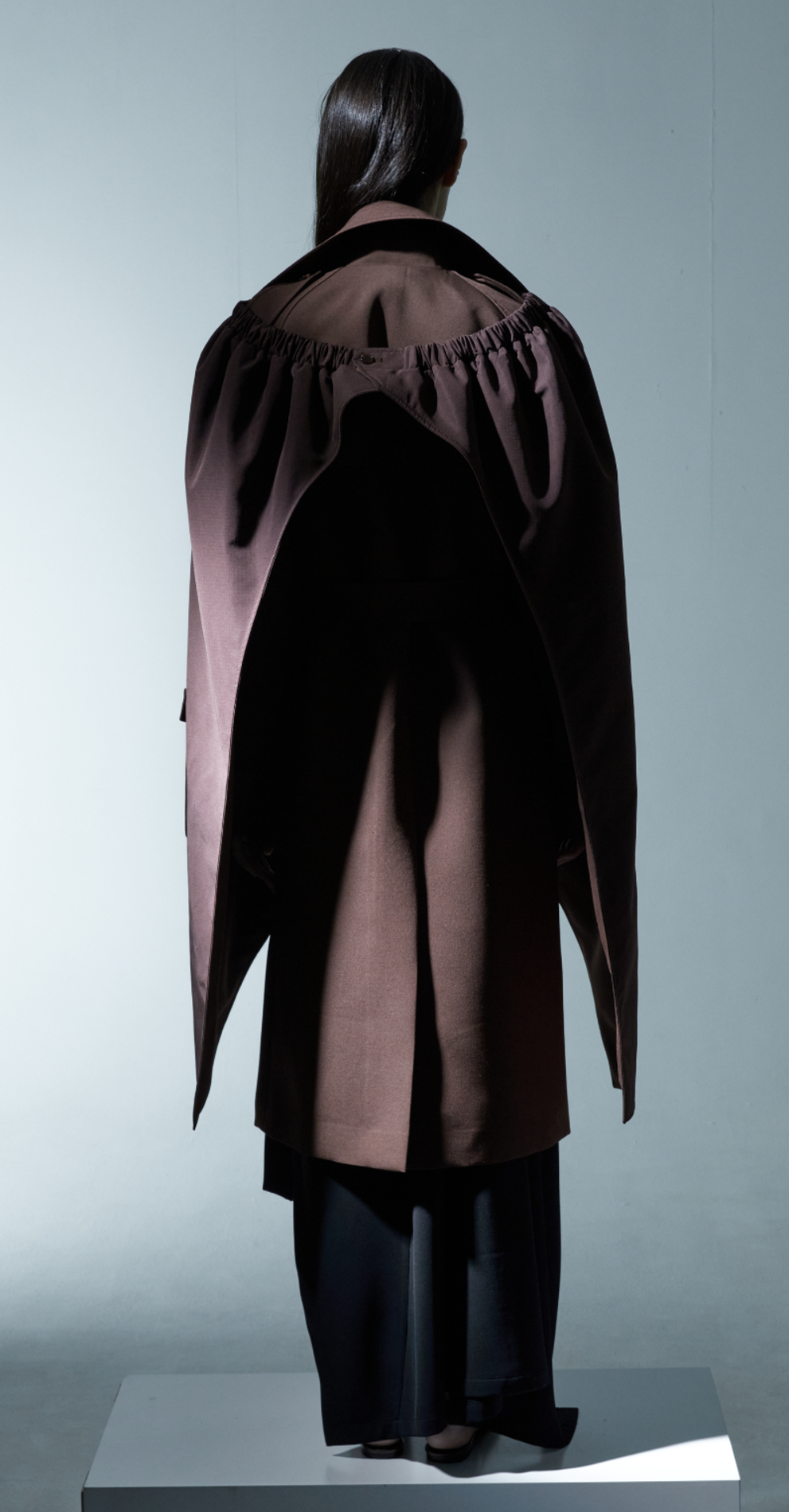 Besfxxx Bomber Layer Trench Coat