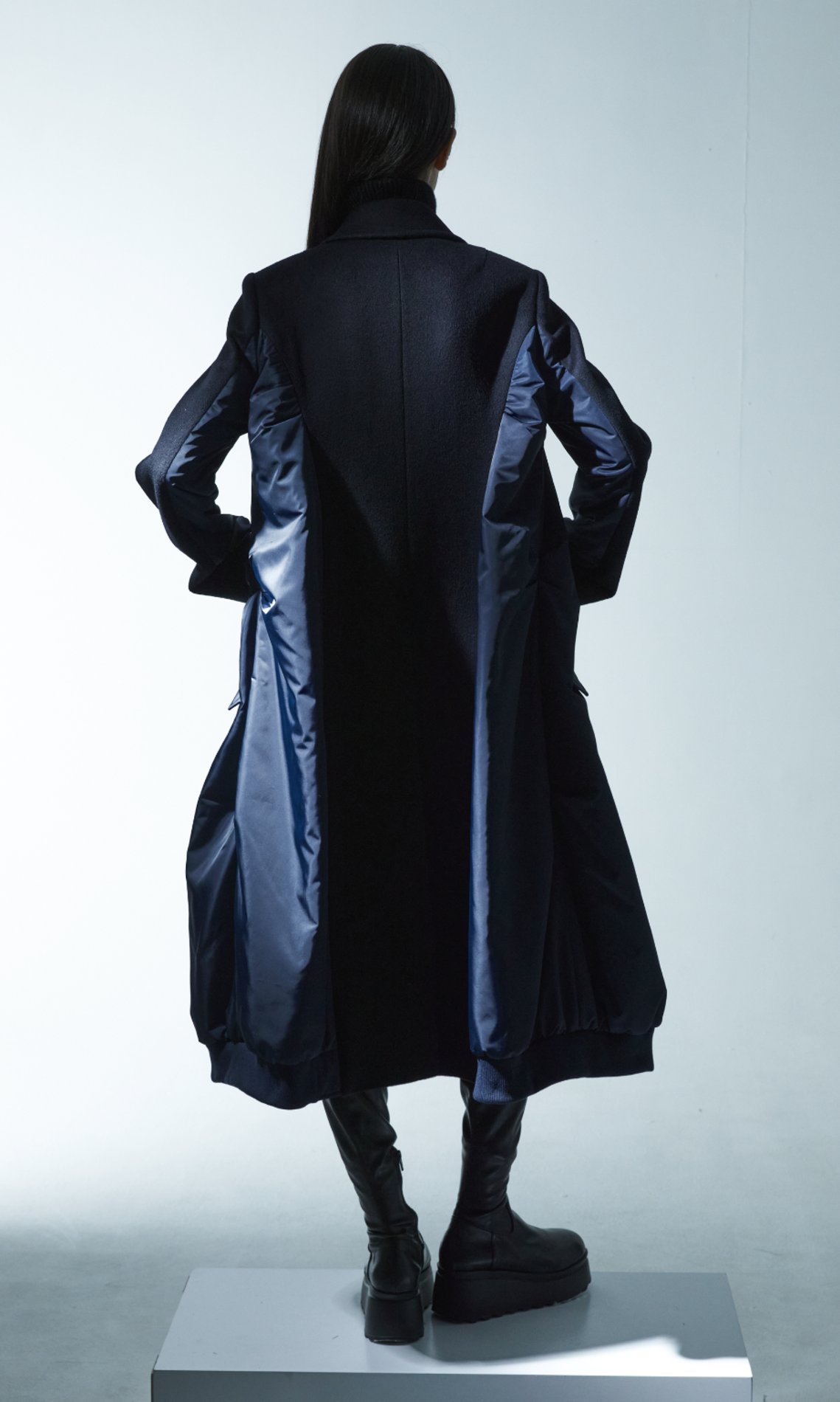 Besfxxx Bomber Panel Pea Coat