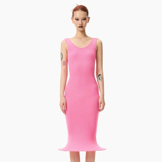 Bad Binch Tong Tong Siren Mermaid Hoop Dress Pink