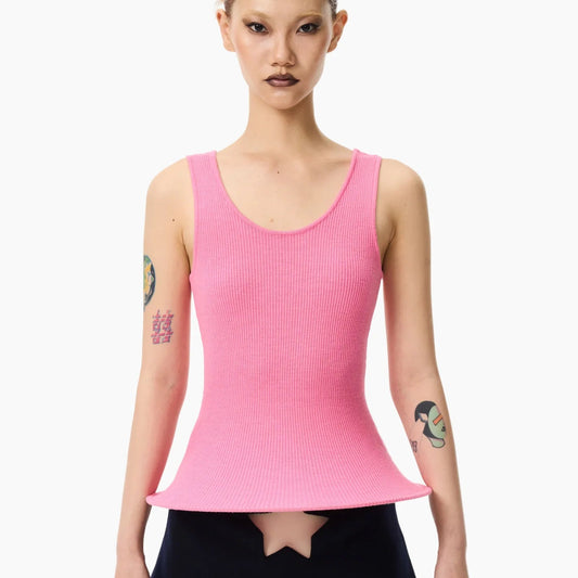 Bad Binch Tong Tong Hoop Knit top