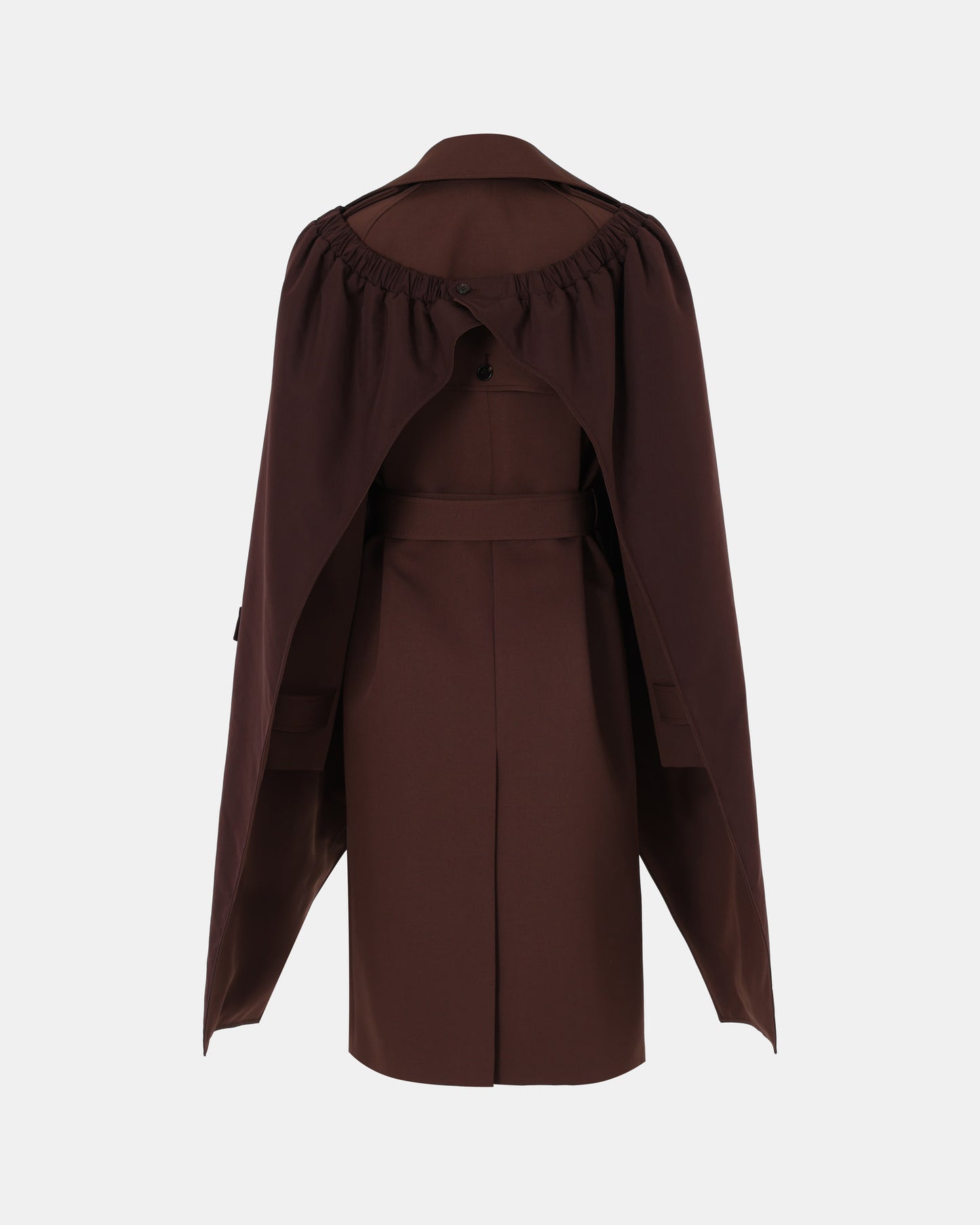 Besfxxx Bomber Layer Trench Coat