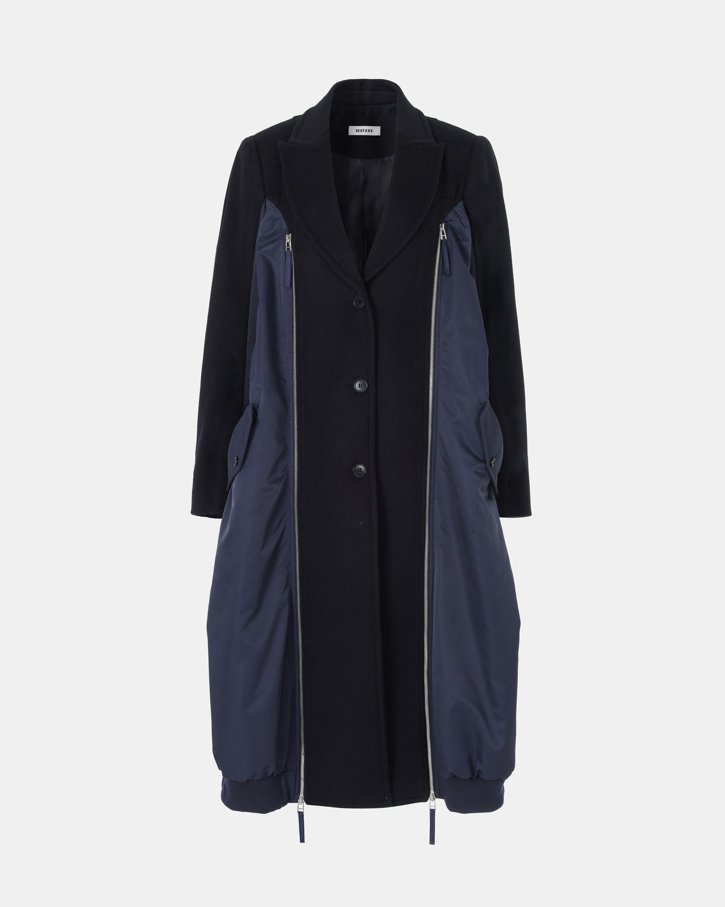 Besfxxx Bomber Panel Pea Coat