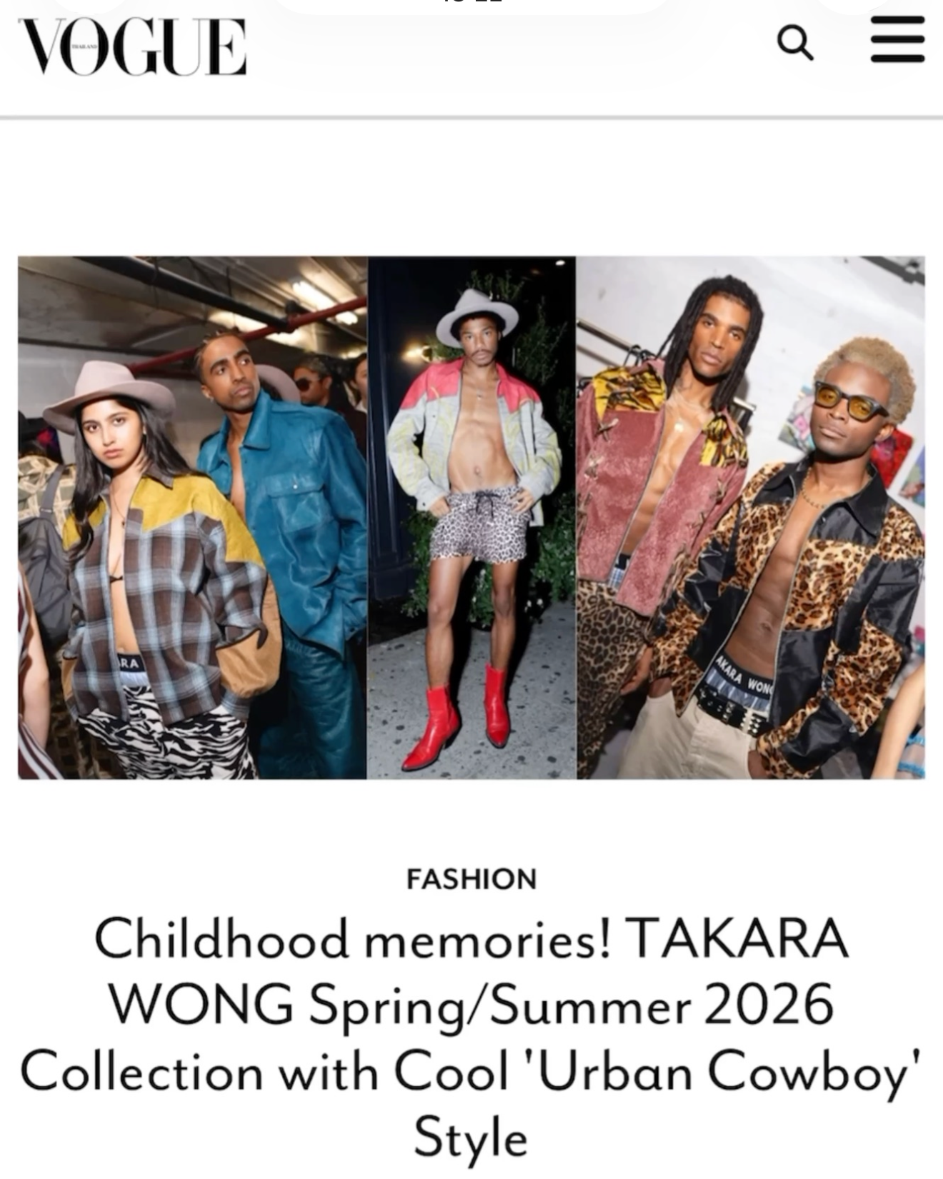 NYFW Runway Production & Editorial Package
