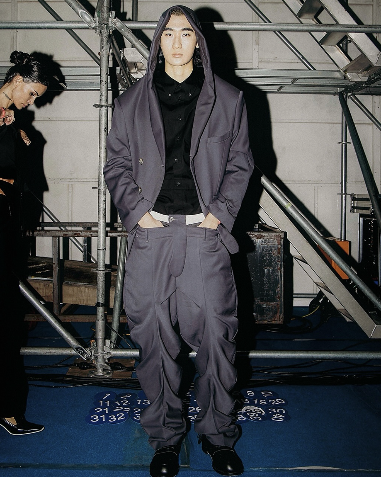 New Wave Boys Hoodie Blazer