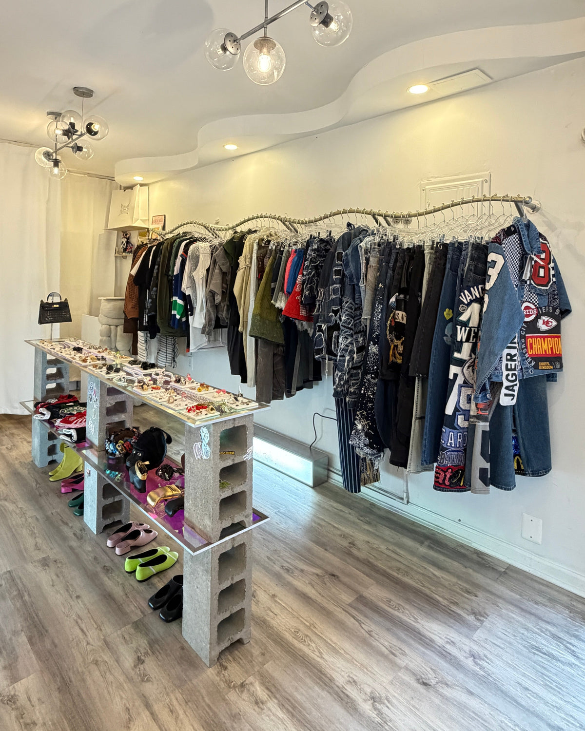 Retail consignment and PR showroom at Future Treasure, 96 Orchard Street.