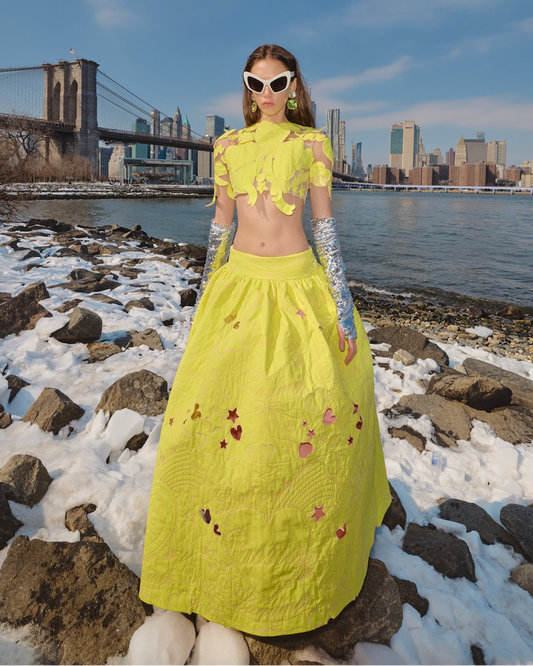 Landmee Laser-Cut Floral Set