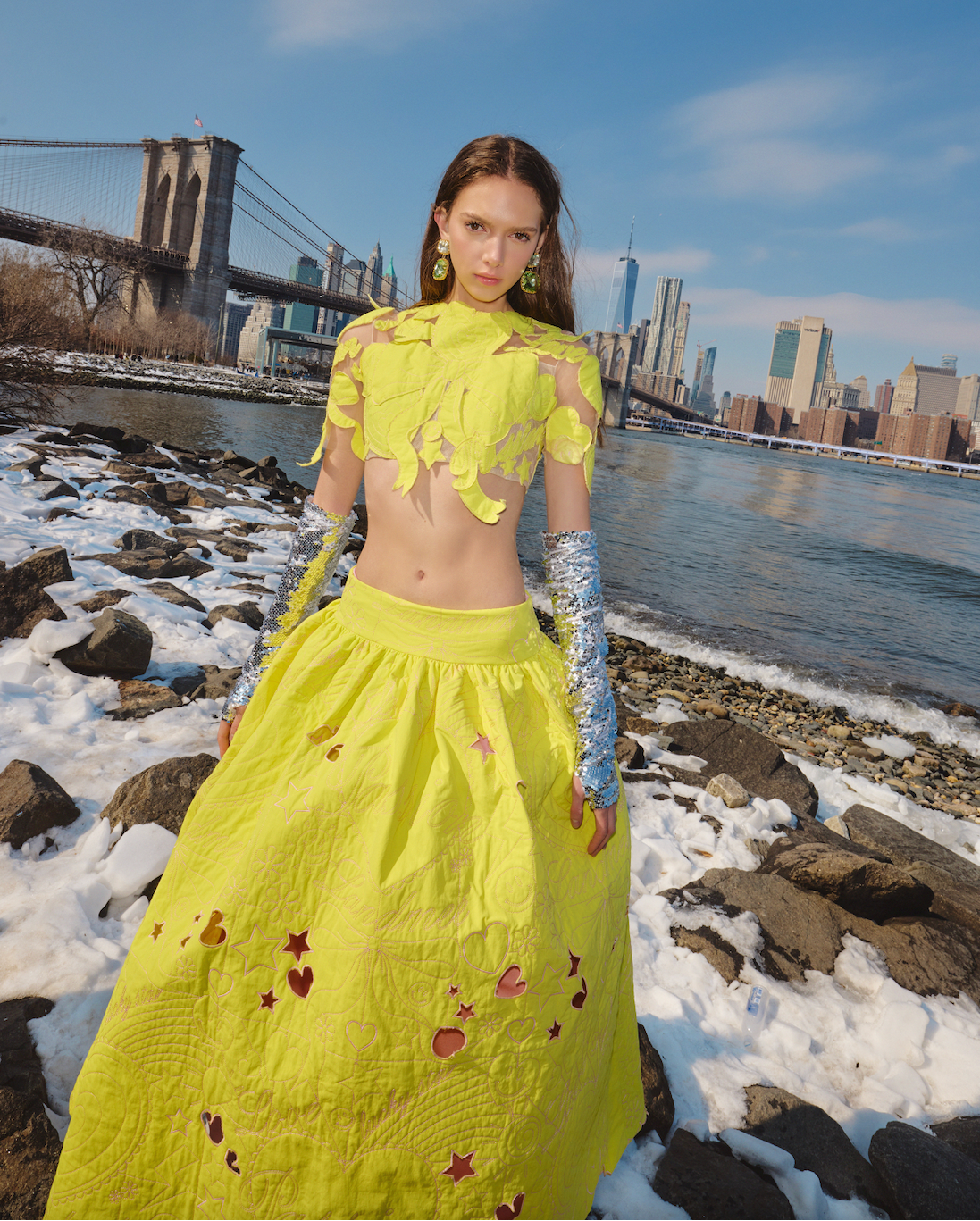 Landmee Laser-Cut Floral Set